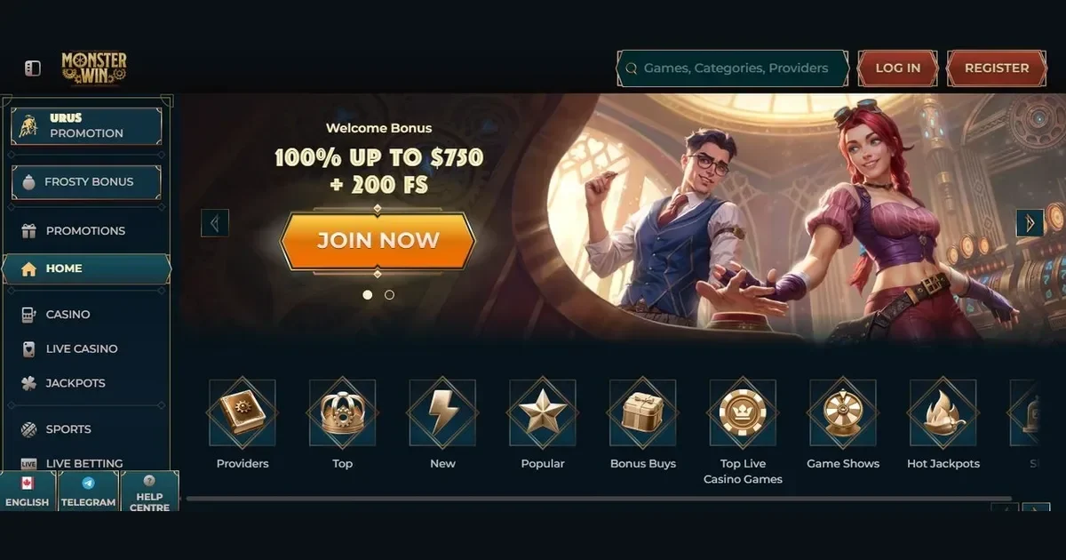 monsterwin casino